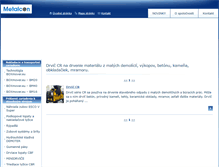 Tablet Screenshot of metalcon.sk
