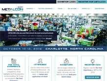 Tablet Screenshot of metalcon.com